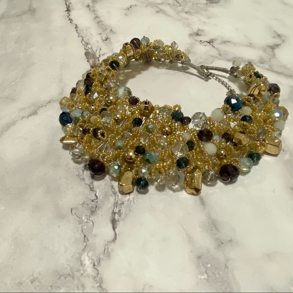 🛍 3/$45 Aldo Beaded Statement Piece Necklace - Picture 4 of 6